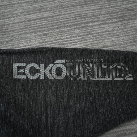 Ecko Unltd Men's Dark Gray Jogger Pants Vintage Sweatpants Cotton Polyester 2XL - Picture 5 of 12